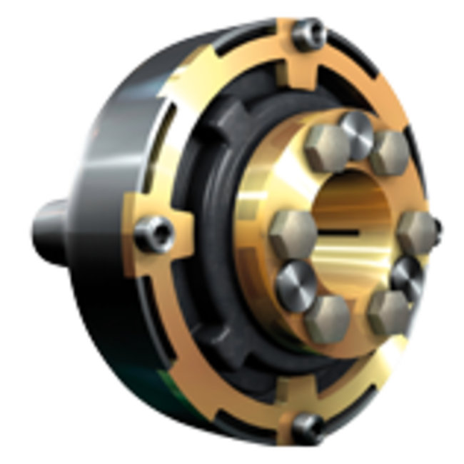 Centaflex Centaflex koppeling  M-127 1.0  max. 250Nm (plezier)  D=63 5mm  Tk=82 5mm  Z=4x90°  M=M10