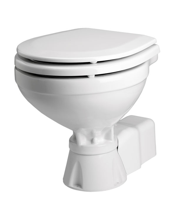 Johnson Pump Johnson Pump AquaT silent-electric scheepstoilet compact pot