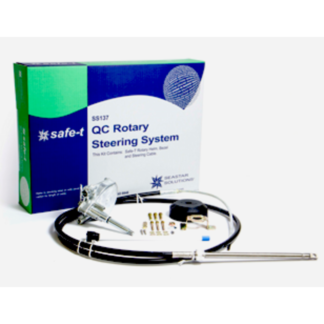SeaStar SeaStar Safe-T QC Stuursysteem met kabel 6' (1.83m)