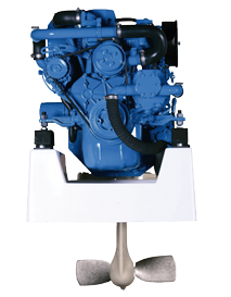 Solé Solé Scheepsdieselmotor met aanbouwkit voor Volvo saildrive