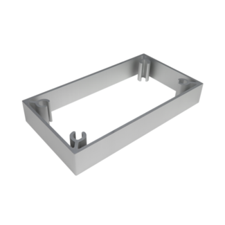 Lagun Opbouwbracket verlenging, aluminium geanodiseerd