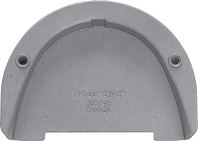 Allpa allpa Anodes for Suzuki Outboard Cutdown Skeg (OEM 55125-9630)