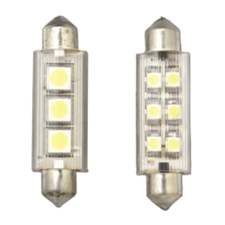 Allpa allpa LED-buislamp 12V 0.5W 42x12mm lichtkleur: warm white