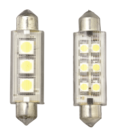 Allpa allpa LED-buislamp 12V 0.5W 42x12mm lichtkleur: warm white