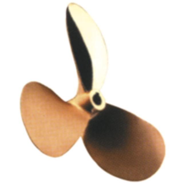 Radice Radice 3-Blads bronzen scheepsschroef type E13  12x7  asgat Ø25mm  conus 1:10  rechts