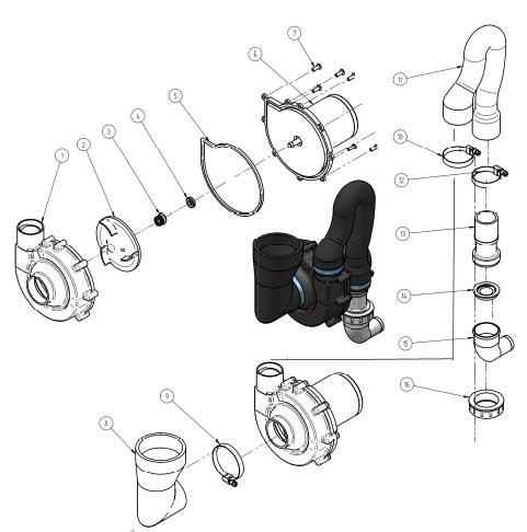 Allpa allpa Boat Sanitary Parts
