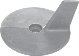 Allpa allpa Anode for Mercury/Mariner/Force/Honda Outboard Skeg (OEM 41107ZW1B01)