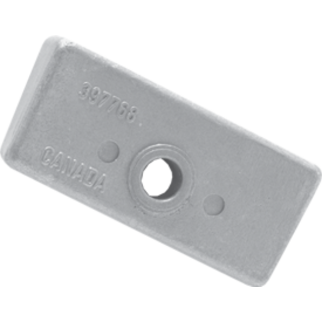 allpa allpa Zink anode OMC/Johnson/Evinrude Block (OEM 397768)