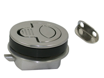 allpa allpa RVS Luiksluiting met draaigreep waterdicht A=4-13mm B=25mm C=61mm D=50mm