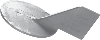 allpa allpa Anodes for Yamaha Outboard Skeg (OEM 688-45371-02)