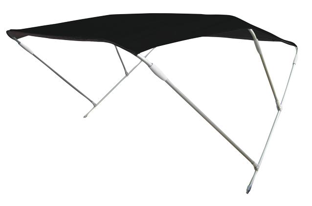 allpa allpa Zonnetent model 'Wilma' zwart aluminium beugels