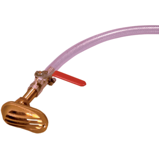 allpa allpa Waterschepset met kogelkraan slangtule & 1m slang met Klemmen