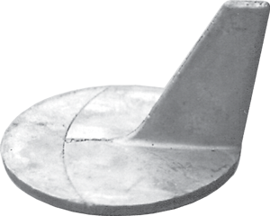 allpa allpa Anode Mercruiser/Sterndrive Cutdown Skeg (OEM 46399)