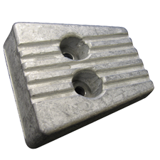 allpa Anode for Volvo Penta Sterndrive Transom Shield SXA/DPS (OEM 3841427)