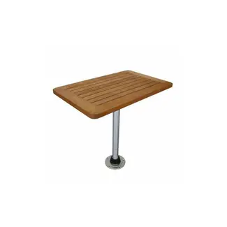Titan Marine Teak tafelblad - Rechthoekig - Small
