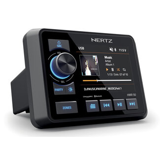 Hertz HMR 50 - FM/USB/BT 4x50 Watt, 3 zones
