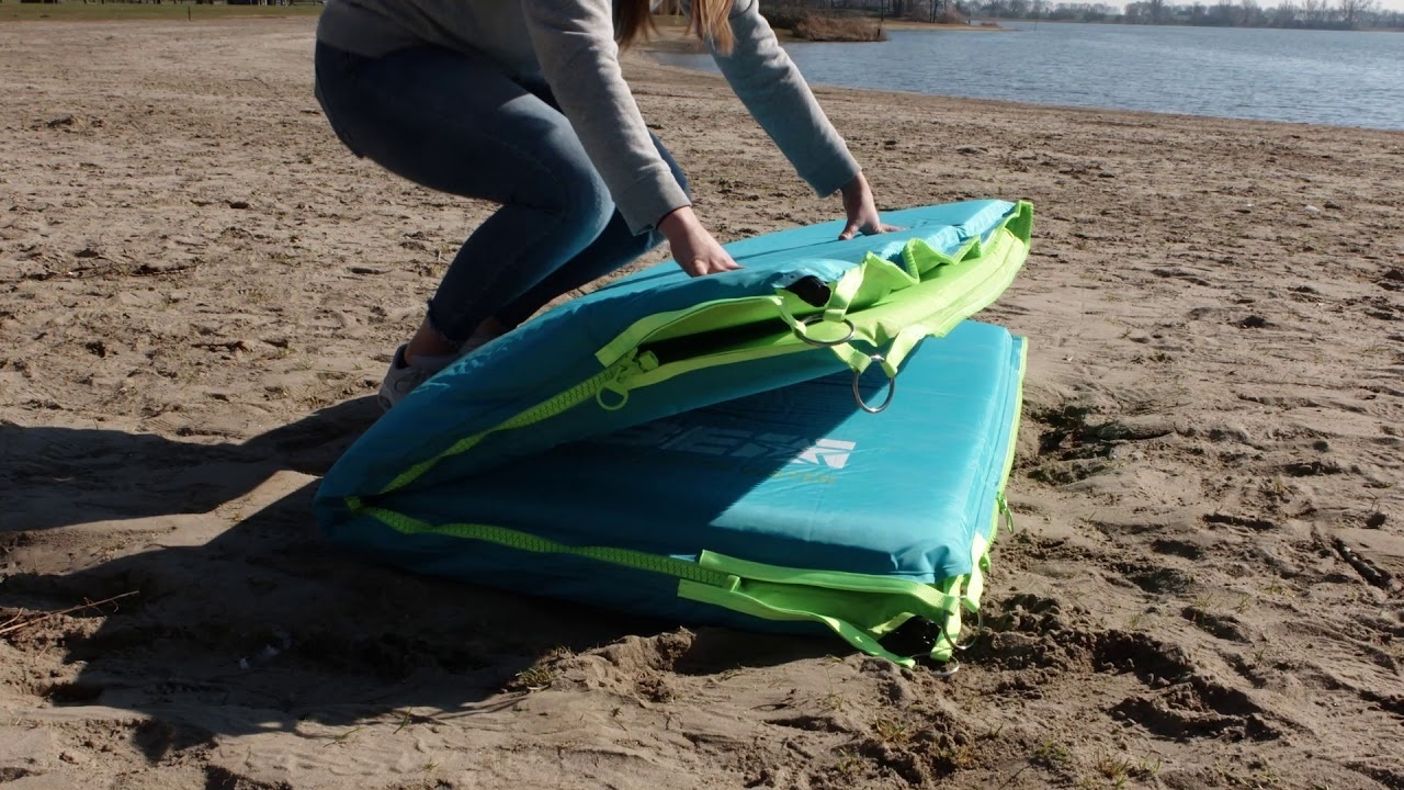 BAABJI Drijvende waterkussenmat, zwemmend drijvend schuimkussen, voor