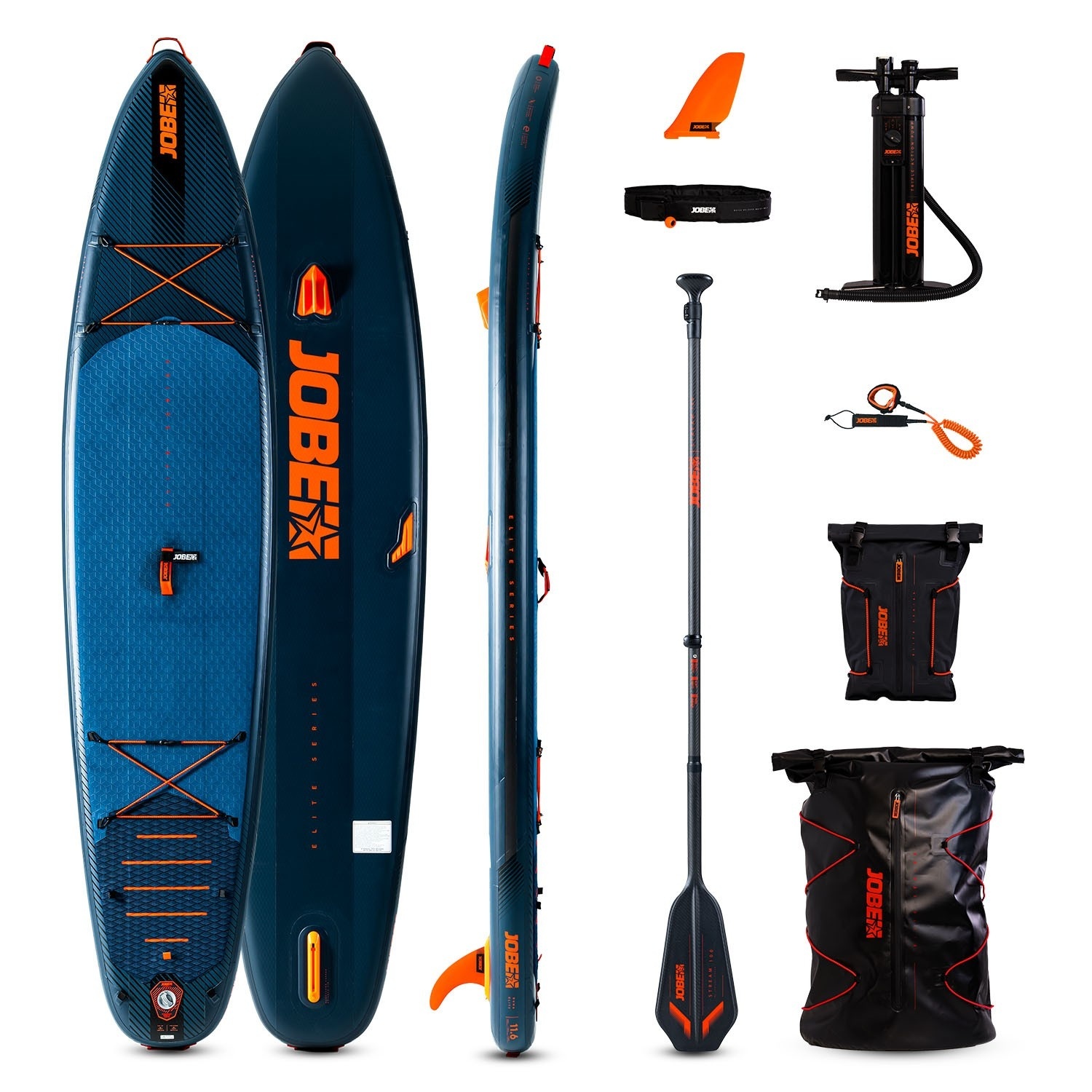 Serenelife Opblaasbaar Stand-Up Paddleboard - Antislip SUP SLSUPB636