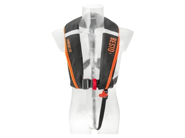 Besto Besto Comfort fit 180N mh zwart/oranje