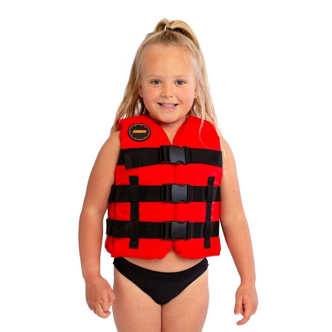 JOBE Nylon Life Vest Kids Rood