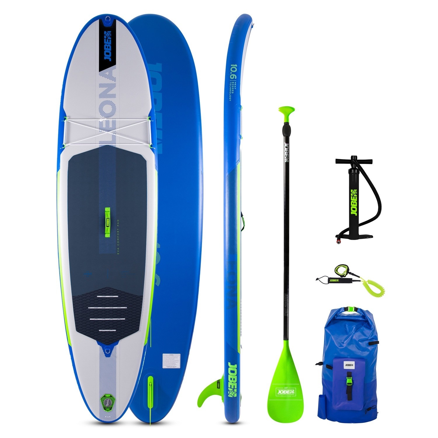 Jobe Leona 10.6 Opblaasbaar Sup Board Pakket Default