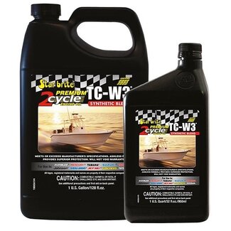 Starbrite Premium Synthetische 2-Takt Motorolie TC-W3