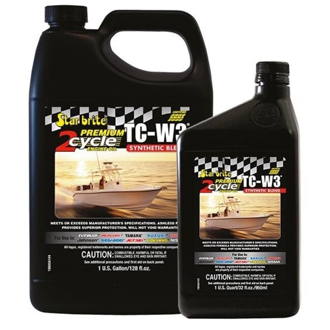 Starbrite Premium Synthetische 2-Takt Motorolie TC-W3