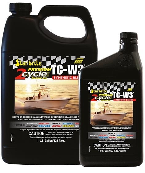 Starbrite Premium Synthetische 2-Takt Motorolie TC-W3