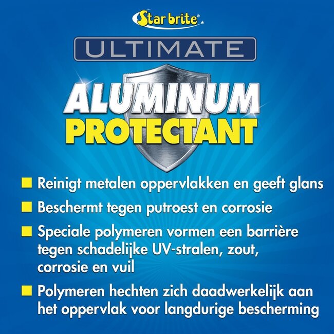 Starbrite Ultimate Aluminium Beschermer - Masten, Wakeboard Towers, Outriggers, T-Tops - 500 ml