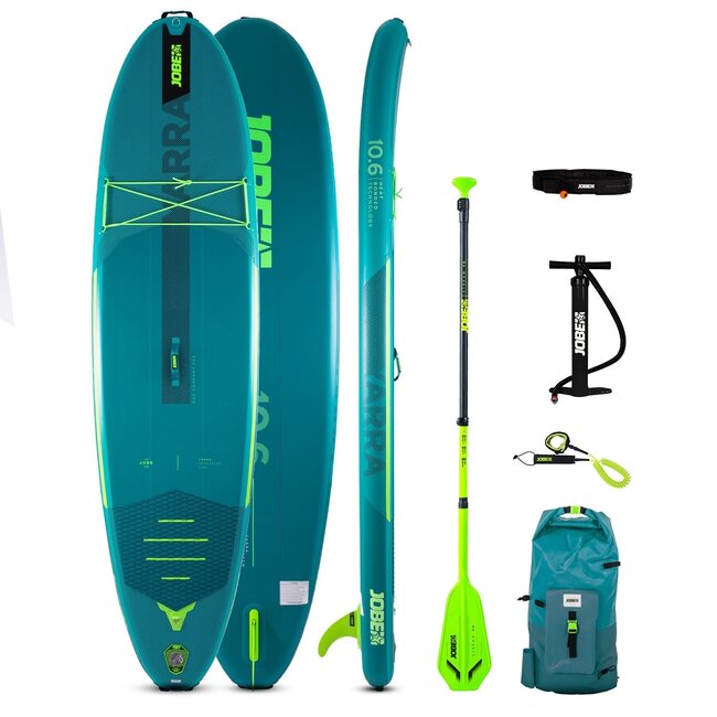 JOBE Yarra 10.6 Opblaasbaar SUP Board Pakket Teal