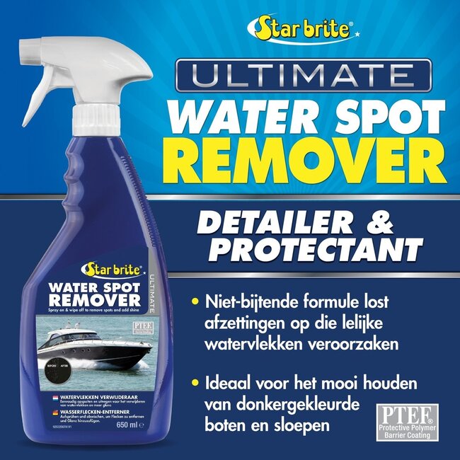 Starbrite Ultimate Watervlekken Verwijderaar - Eenvoudig Opspuiten & Uitvegen - 650 ml