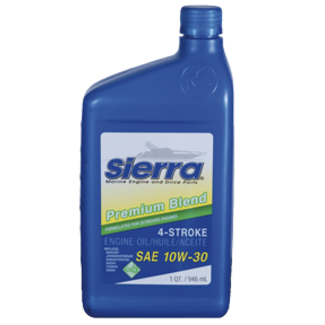 Allpa Sierra Motorolie 10W-30, 946ml, voor outboards 4-takt