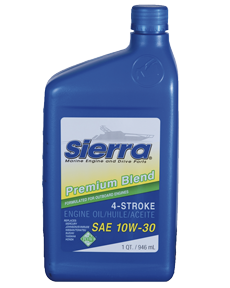 Allpa Sierra Motorolie 10W-30, 946ml, voor outboards 4-takt