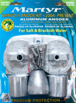 Allpa Magnesium Anode kit Bravo 3 β₯2004