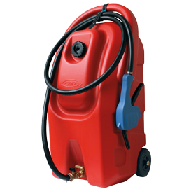 Allpa Mobiele brandstoftank caddy 59 liter met dubbele afsluiting