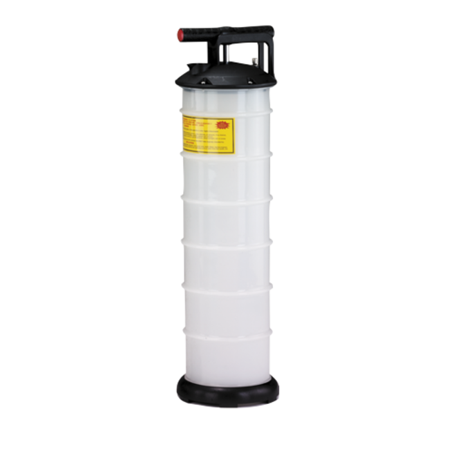 Allpa Olie- & Vloeistofafzuigpomp 6.5l met slang & container (cilinder)