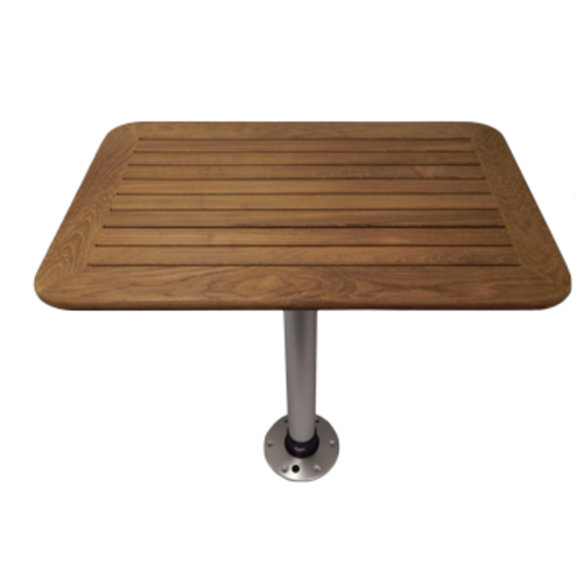 Allpa Tafel Teak set met poot - 3 maten