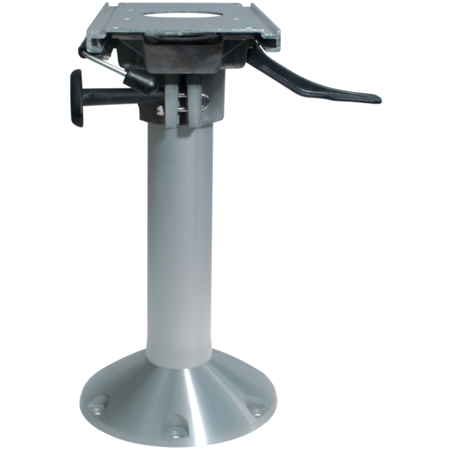 Allpa allpa Aluminium Mainstay "Heavy Duty" stoelpoot (360º draaibaar + lock) met slede, voet Ø229mm