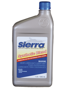 Allpa Sierra Synthetische Staartstukolie, 946ml (fles), voor outboards & sterndrives