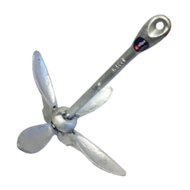 allpa Verzinkt-Stalen paraplu anker