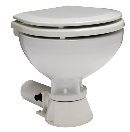 allpa AquaT standard-electric scheepstoilet, 12V/13A, comfort pot met bedienpaneel