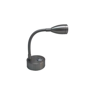 HOLLEX Hollex Lamp MiniFlex nikkel 12/24V 160lm ww dimb.