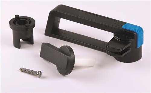 Gebo Gebo Handgreepset Links tbv 10 en 15mm acrylaat