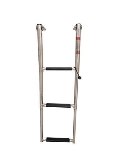 HOLLEX Hollex Zwemtrap/Telescoopladder rvs316 3 treden