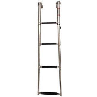 HOLLEX Hollex Zwemtrap/Telescoopladder rvs316 4 treden