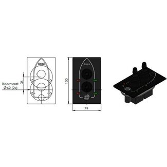 Cupa # Cupa-paneel joystick boeg-/hekschroef nieuw