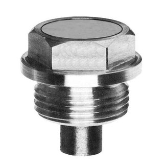 White Label Aftapmagneetplug 1/2" metaal