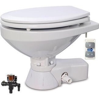 Jabsco Jabsco Toilet QF Regular 24V met magneetklep