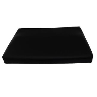 Pörtner Pörtner Kompakt Rugleuning Kussen Zwart Vinyl