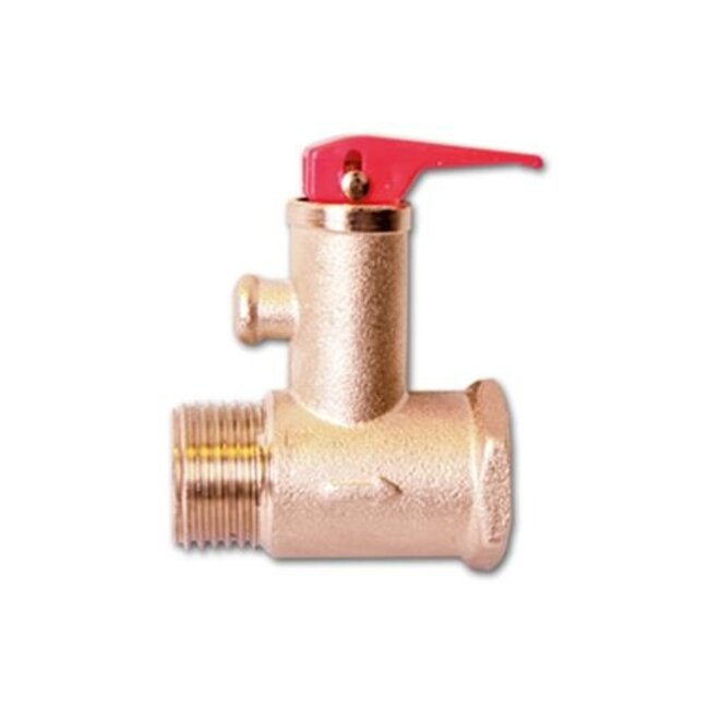 Isotherm Overdrukventiel 7 bar bi/bu 1/2" - Basic boiler